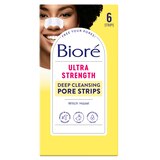 Biore Ultra Deep Cleansing Pore Strips, 6 CT, thumbnail image 1 of 13