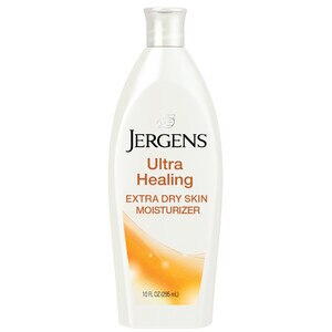Jergens Ultra Healing Hand and Body Lotion, Dry Skin Moisturizer with Vitamins C,E, and B5, 10 OZ