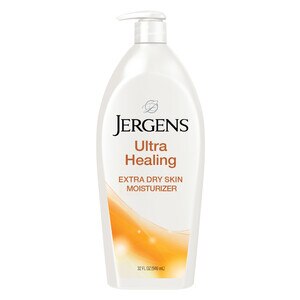Jergens Ultra Healing Hand and Body Lotion, Dry Skin Moisturizer with Vitamins C,E, and B5