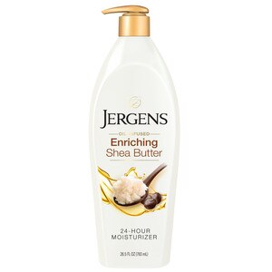Jergens Shea Butter Body Lotion, Deep Conditioning Moisturizer for Dry to Very Dry Skin