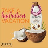 Jergens Hydrating Coconut Moisturizer, 16.8 OZ, thumbnail image 5 of 9