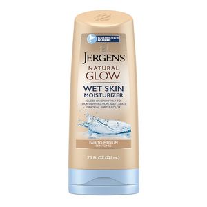 jergens natural glow wet skin moisturizer 7 5 oz cvs com