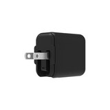 Griffin PowerBlock USB-C PD 18W Wall Charger with USB-C to Lightning Cable, Black, thumbnail image 2 of 4