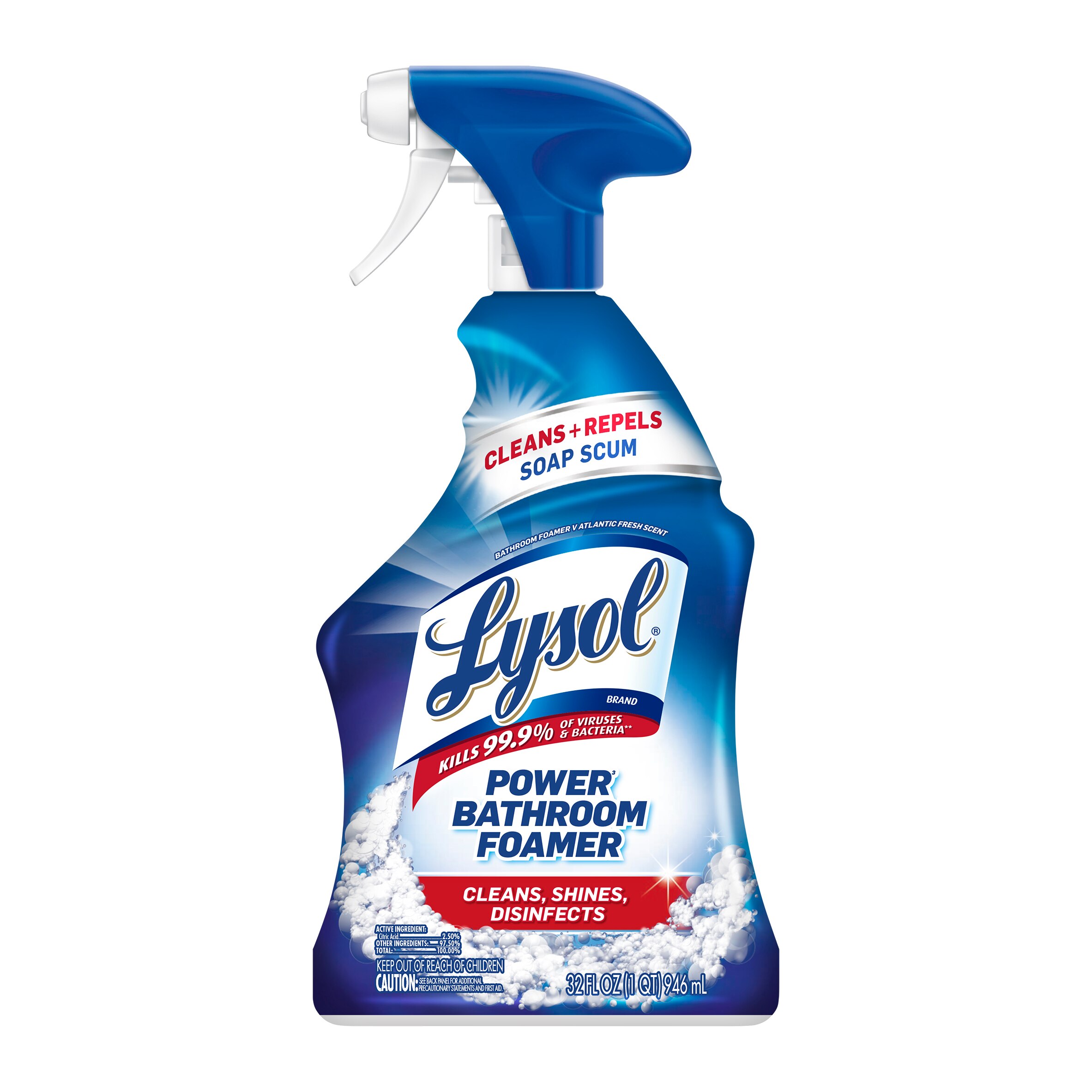 Lysol Bathroom Cleaner Spray Sunshine Fresh Scent, 32 OZ