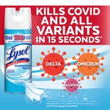 Lysol Disinfectant Spray, Crisp Linen, 12.5 OZ, thumbnail image 5 of 7