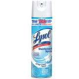 Lysol Disinfectant Spray, Crisp Linen, 19 OZ, thumbnail image 1 of 8