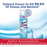 Lysol Disinfectant Spray, Crisp Linen, 19 OZ, thumbnail image 3 of 8