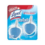 Lysol Hygienic Automatic Toilet Bowl Cleaner, Atlantic Fresh, 2 CT, thumbnail image 1 of 6