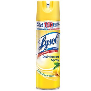 Lysol Disinfectant Spray, Lemon Breeze, 19 Oz , CVS