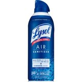 Lysol AIR Sanitizer, White Linen, 10 oz, thumbnail image 1 of 3