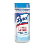 Lysol Disinfecting Wipes, Crisp Linen Scent, thumbnail image 1 of 9