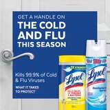 Lysol Disinfecting Wipes, Crisp Linen Scent, thumbnail image 2 of 9