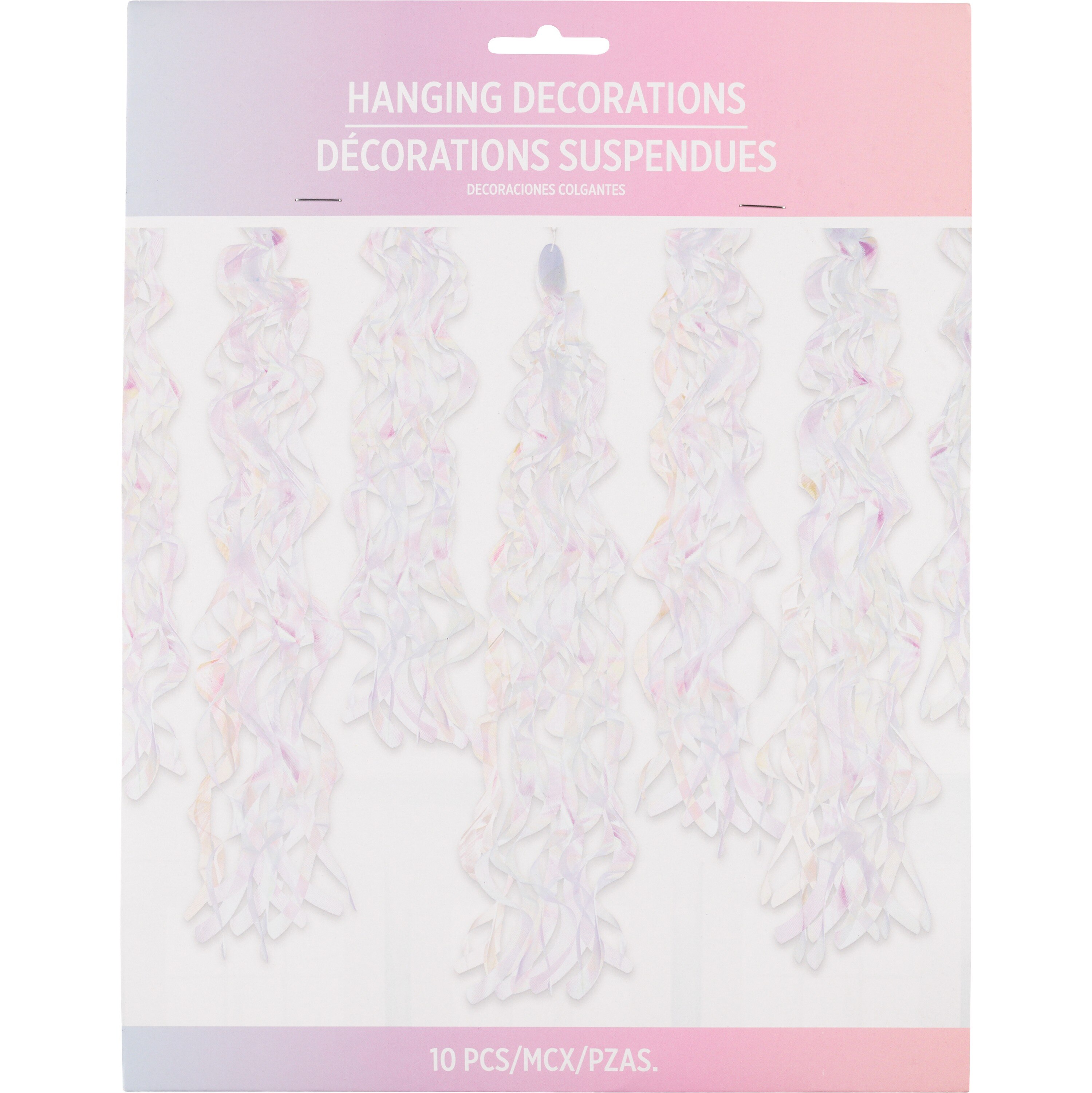 Amscan Party Impressions Hanagable Decorative, Luminous Swirl - 10 Ct , CVS
