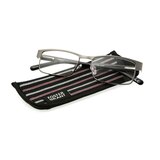 Magnivision by Foster Grant Leo Black Square Reading Glasses, thumbnail image 3 of 5