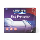 Ultrasorbs Bed Protector Disposable Underpads, 15 CT, thumbnail image 1 of 2