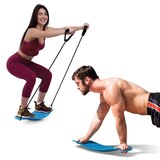 TRAKK Balance Board with Resistance Bands Fitness Board for Workout, thumbnail image 4 of 5
