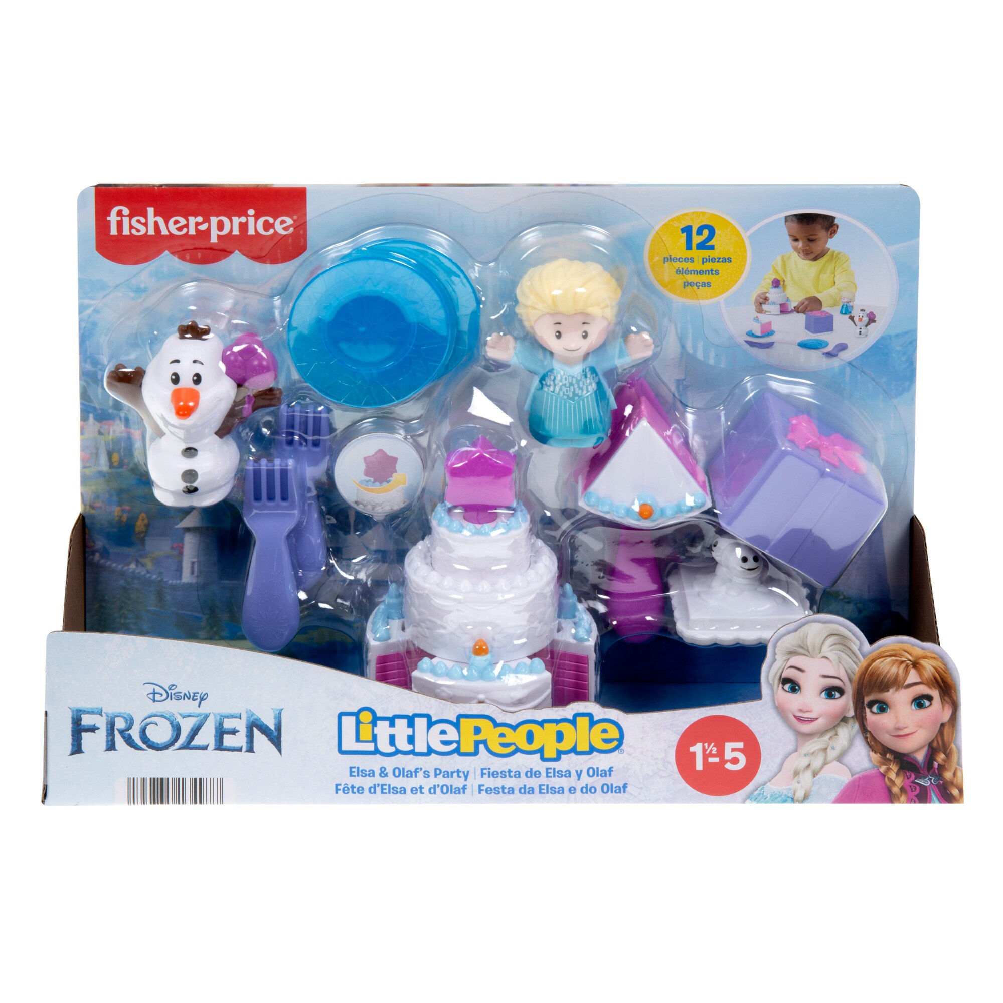 Fisher-Price Little People Disney Frozen Elsa & Olafs Party , CVS