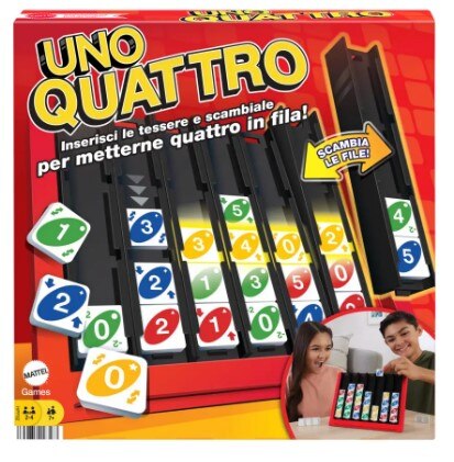  Mattel Games UNO StackoGame for Kids and Family with