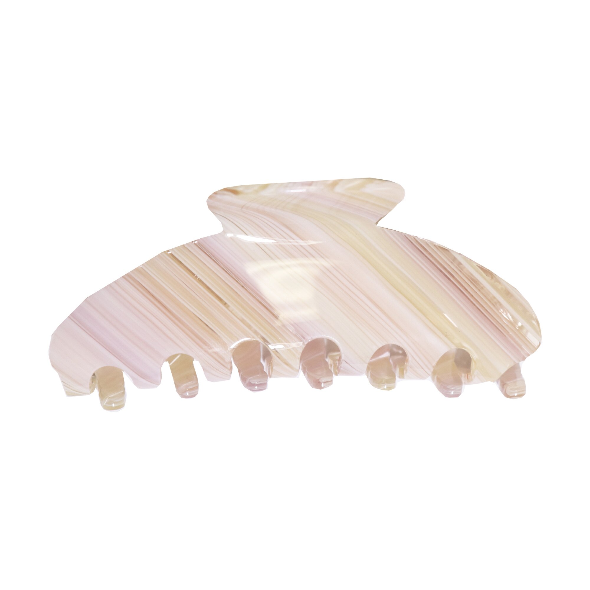 Hive And Co. Striped Claw Clip, Pink , CVS