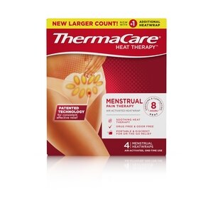 ThermaCare Menstrual Pain Therapy Heatwraps, 4 Ct , CVS