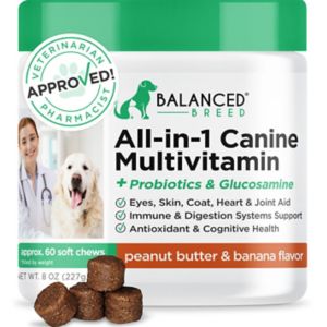 Balanced Breed All-In-1 Canine Supplement & Multivitamin - 60 Ct , CVS