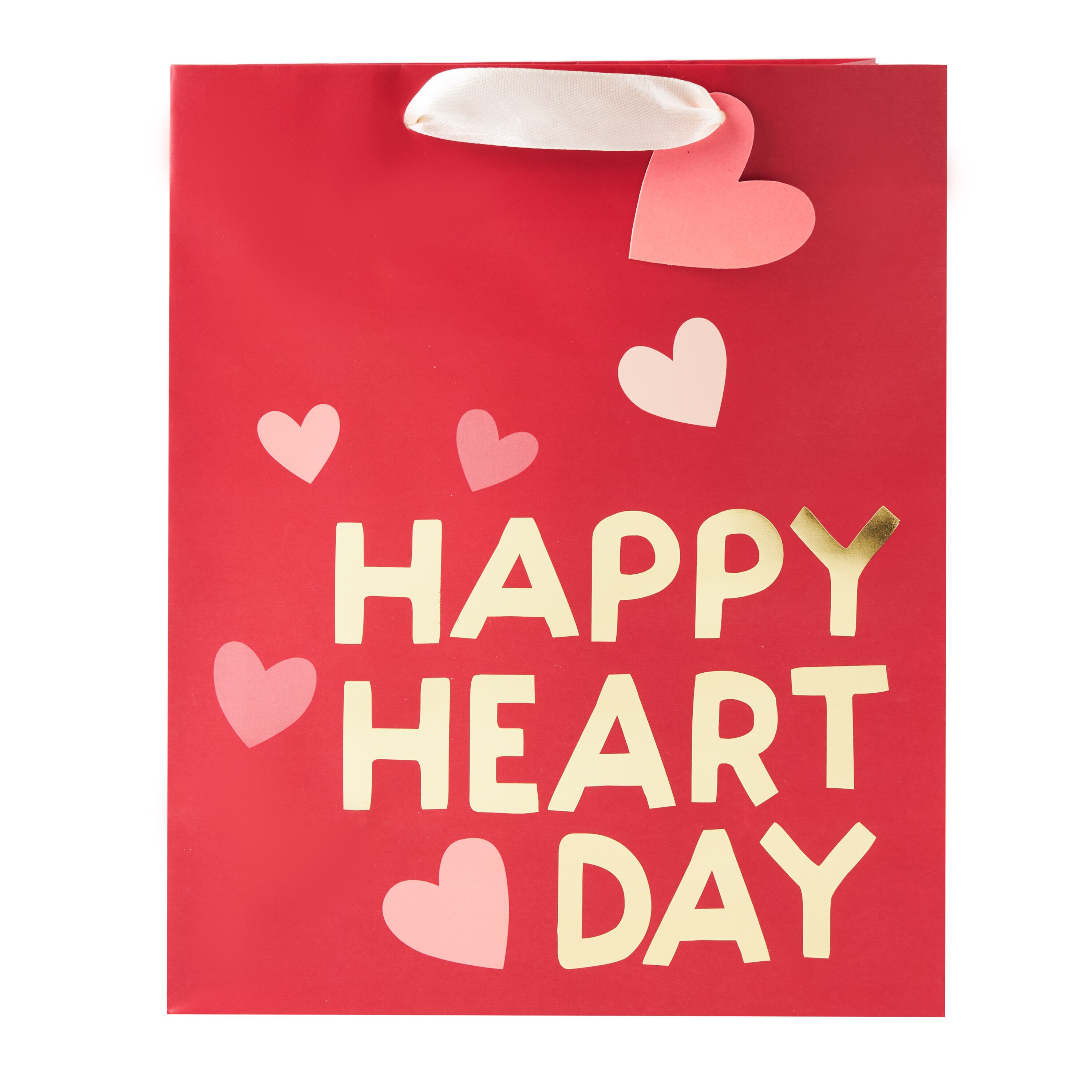 Red & Pink 'Happy Heart Day' Cub Bag , CVS