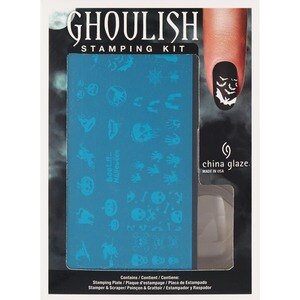 China Glaze Ghoulish Stamping Kit , CVS