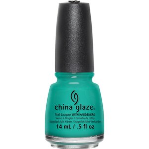 China Glaze Nail Lacquer, Turned Up Turquoise - 0.5 Oz , CVS
