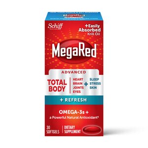  MegaRed Total Body + Refresh 30 CT 
