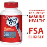 Move Free Glucosamine Chondroitin MSM Vitamin D3 and Hyaluronic Acid Joint Supplement, 80CT, thumbnail image 4 of 9
