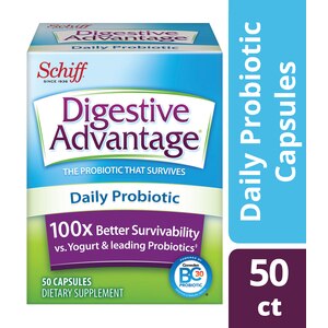 Digestive Advantage Daily Probiotic Capsules, 50 Ct , CVS