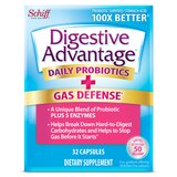 Schiff Digestive Advantage Fast Acting Enzymes + Daily Probiotic, 32 CT, thumbnail image 1 of 9