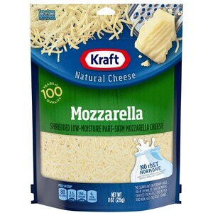 Kraft Shredded Mozzarella Cheese, 8 Oz , CVS