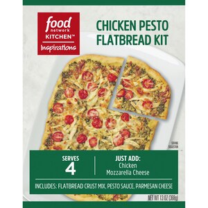 Food Network Kitchen Inspirations Chicken Pesto Flatbread Kit, 13 OZ