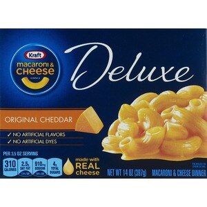 Kraft Deluxe Original Macaroni & Cheese, 14 Oz , CVS