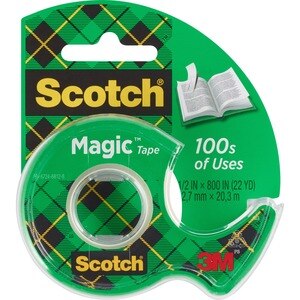 Scotch Magic Tape, 1/2 In , CVS