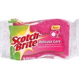 Scotch-Brite Delicate Care Scrub Sponges, 3 Scrub Sponges, thumbnail image 1 of 4
