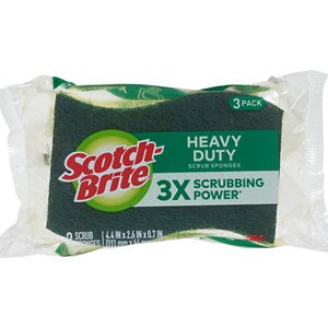 Customer Reviews: Scotch-Brite Heavy Duty Scrub Sponge, 3 ct - CVS Pharmacy