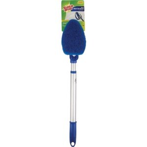 Non-Scratch Tub and Shower Scrubber Scrub Brush (2-Pack)