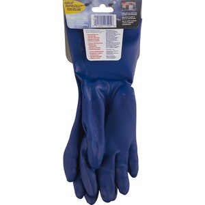 Spontex 18005 Neoprene Blue Machine Washable Latex Free Gloves Medium 