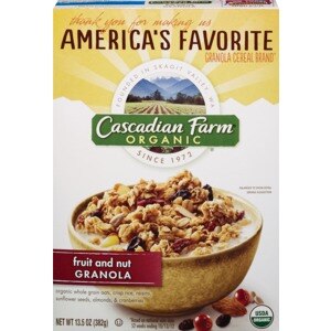Cascadian Farm - Granola de frutas y frutos secos orgánicos