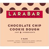 Larabar Bars, Chocolate Chip Cookie Doughs, 5 ct, thumbnail image 2 of 2