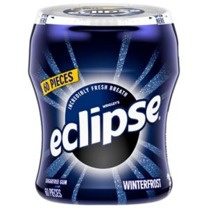 ECLIPSE Winterfrost Sugar Free Chewing Gum, 60 Ct Bottle , CVS