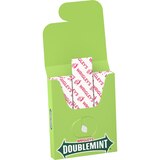 Wrigley's Doublemint Chewing Gum, Single Pack, 15 ct, thumbnail image 2 of 7