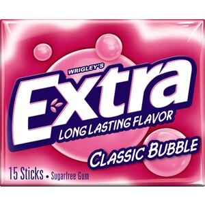  Extra Sugarfree Gum, Single Pack 