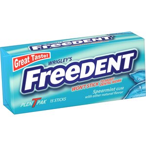  Freedent Spearmint Gum, Single Pack 