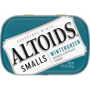  Altoids Smalls Wintergreen Sugarfree Mints Single Pack, 0.37 OZ 