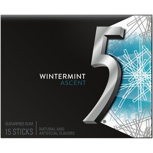 5 Gum Wrigley's 5 Wintermint Ascent Sugarfree Gum, 15 Ct , CVS
