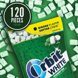Orbit White Spearmint Sugarfree Chewing Gum, 8.5 oz, 120 ct, thumbnail image 4 of 7