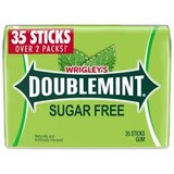 Wrigley's Doublemint Mint Gum Chewing Gum, Mega Pack, 35 ct, thumbnail image 1 of 8